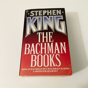 The Bachman Books By Stephen King 1987 Rage + Long Walk + Roadwork + Running Man